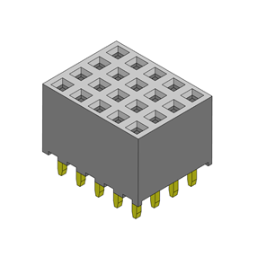 P/H2.0mm 四排排母 FA404