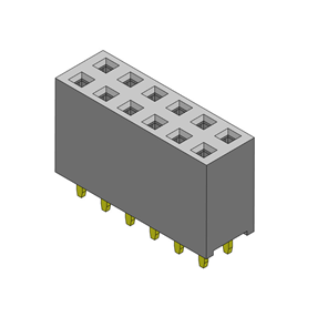 P/H2.54 Female Header HA201